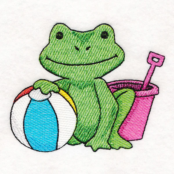 Beach Buddies Frog - Image 3