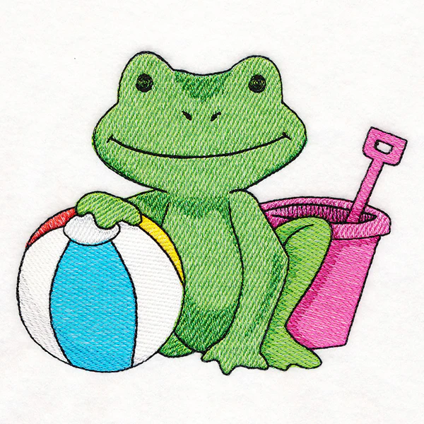 Beach Buddies Frog - Image 4