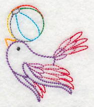 Beach Bum Bird with Ball (Vintage) - Image 2