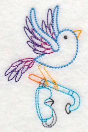 Beach Bum Bird with Snorkel (Vintage) - Image 2