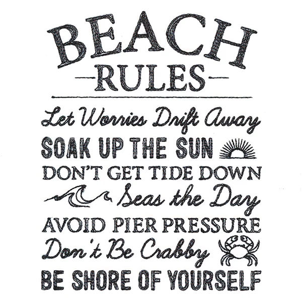 Beach Rules - Image 3