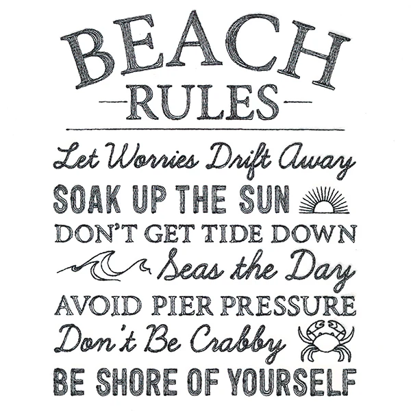 Beach Rules - Image 4