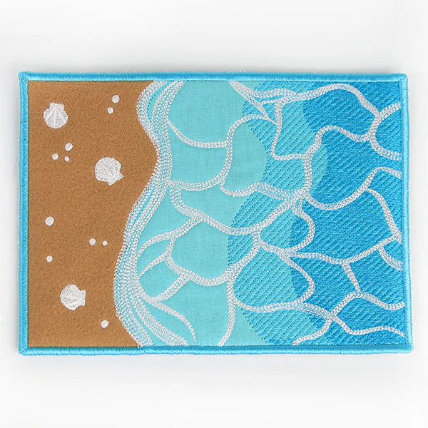 Beach Time Mug Rug (In-the-Hoop) - Image 6