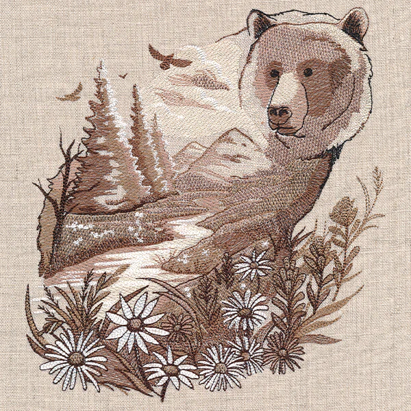 Bear Nature Scene - Image 8