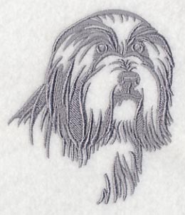 Bearded Collie Silhouette - Image 3