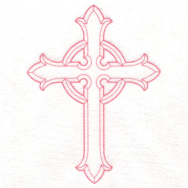Beautiful Beveled Cross (Vintage)