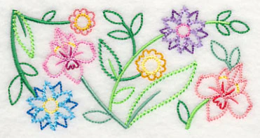 Beautiful Blossom Bunch Border (Vintage) - Image 4