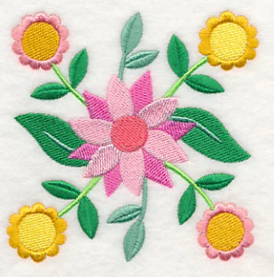 Beautiful Blossom Bunch Corner
