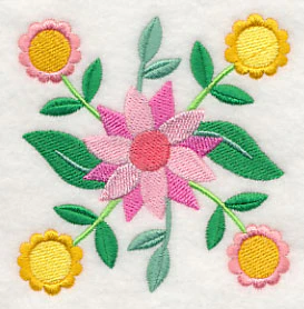 Beautiful Blossom Bunch Corner - Image 2
