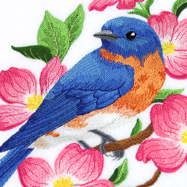 Beautiful Bluebird in Blooms - Image 4