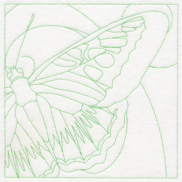 Beautiful Butterfly Quilting Square (Double Run) - Image 2