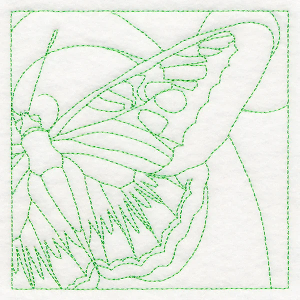 Beautiful Butterfly Quilting Square (Double Run) - Image 5