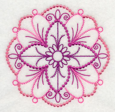 Beautiful Medallion Circle (Candlewicking) - Image 4