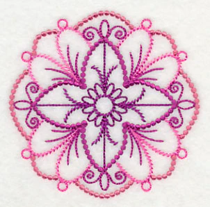 Beautiful Medallion Circle (Candlewicking) - Image 5
