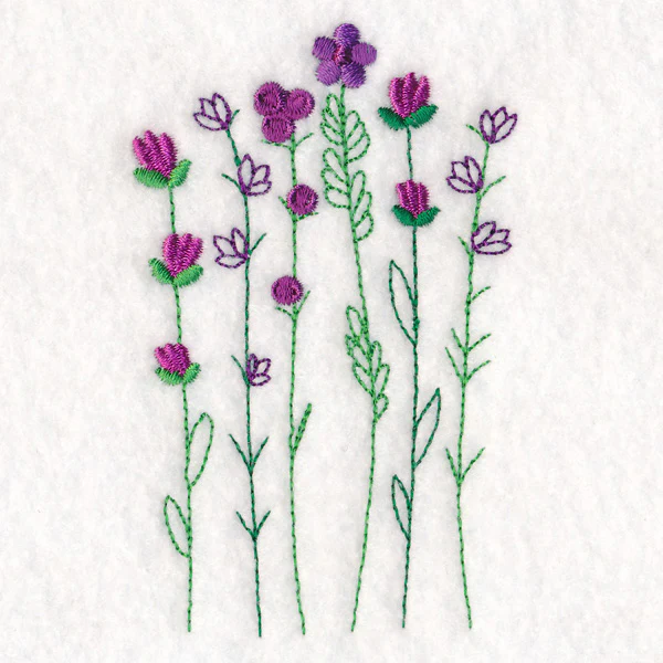 Beautiful Wildflower Stems - Image 5
