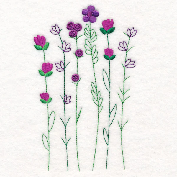Beautiful Wildflower Stems - Image 7
