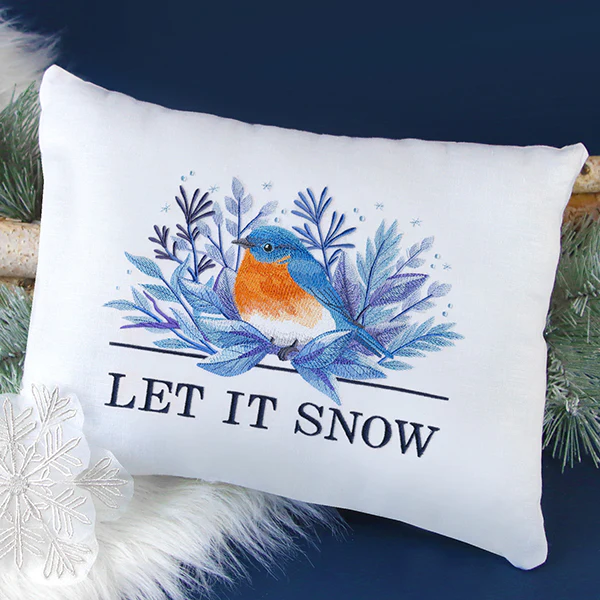 Beautiful Winter Bluebird - Image 2