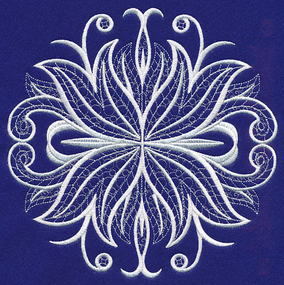 Beauty and Grace Flourish (Whitework) - Image 5