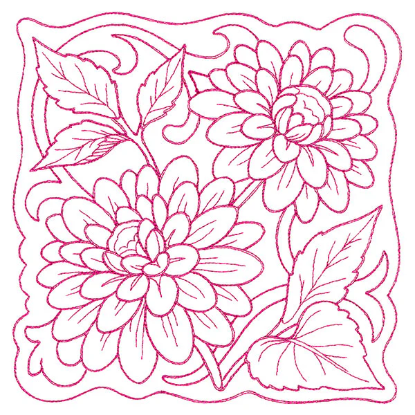 Beauty in a Stitch - Dahlia - Image 2