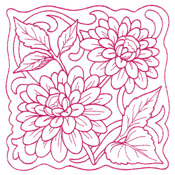 Beauty in a Stitch - Dahlia - Image 3