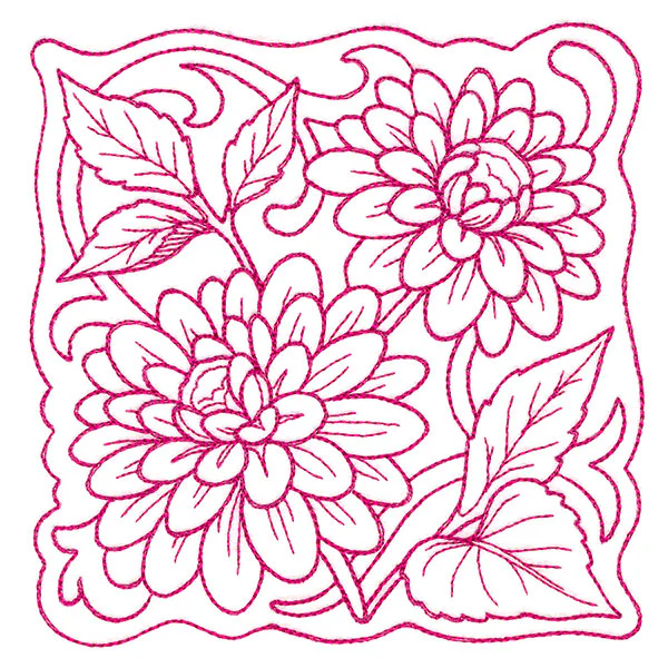 Beauty in a Stitch - Dahlia - Image 4