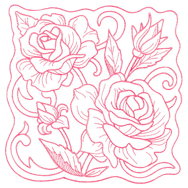 Beauty in a Stitch - Tea Rose - Image 2