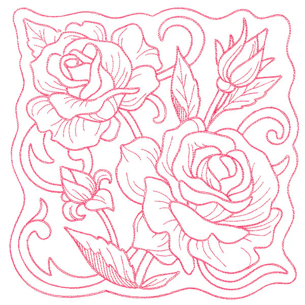 Beauty in a Stitch - Tea Rose - Image 5