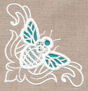 Bee Beauty Corner (Cutwork) - Image 3