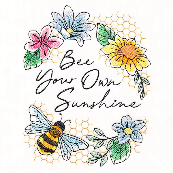 Bee Your Own Sunshine Wreath - Image 2