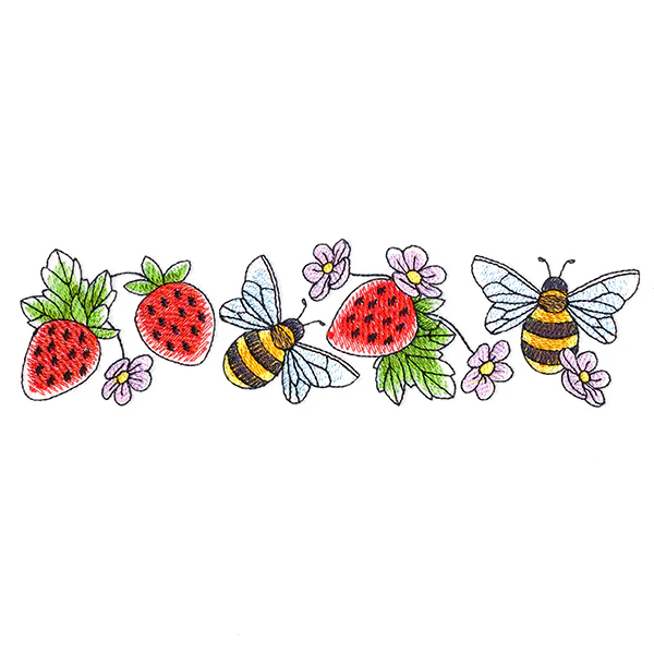Bees & Berries Border - Image 5