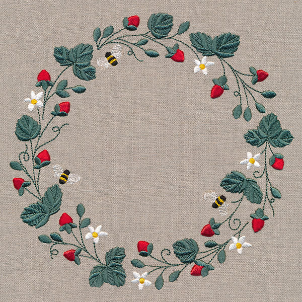 Bees & Berries Wreath (Puff Foam) - Image 3