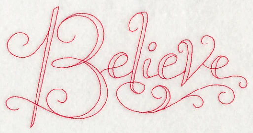 Believe (Redwork) - Image 22