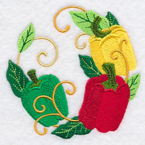 Bell Pepper Wreath - Image 5