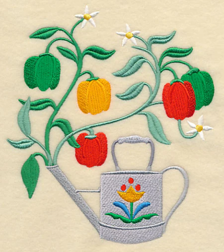 Bell Peppers and Watering Can - Image 2