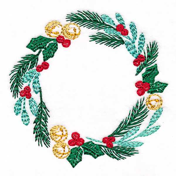Bells & Boughs Christmas Wreath - Image 10