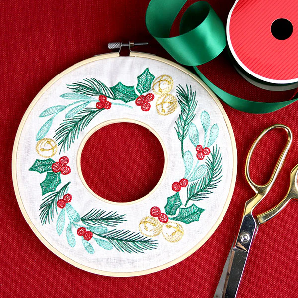 Bells & Boughs Christmas Wreath - Image 15