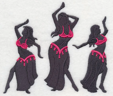 Belly Dance Silhouette Trio - Image 3
