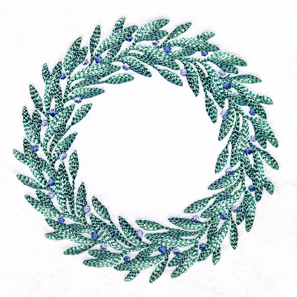 Berries and Frost Winter Wreath - Image 5
