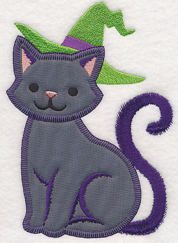 Bewitching Black Cat (Heirloom Applique) - Image 2