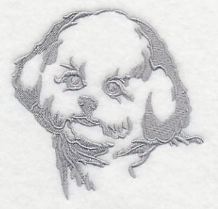 Bichon Frise Silhouette - Image 3