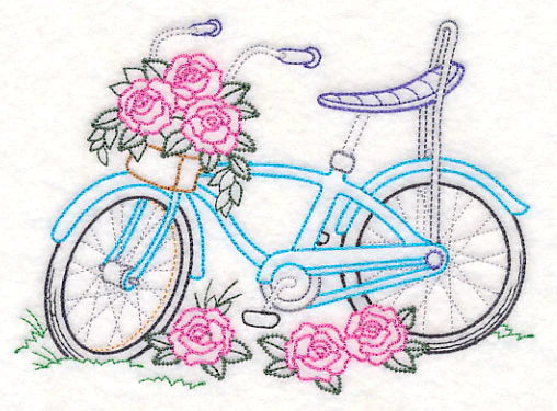 Bike of Blooms - Peonies - Image 3