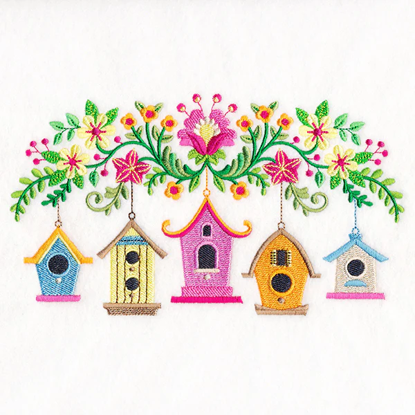 Birdhouse Block Party in Bloom - Image 3