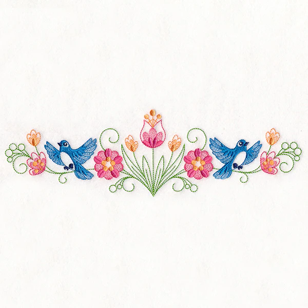 Birdies and Wildflower Border - Image 4