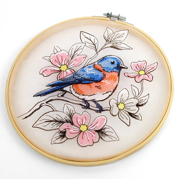 Birds and Blooms - Bluebird - Image 2