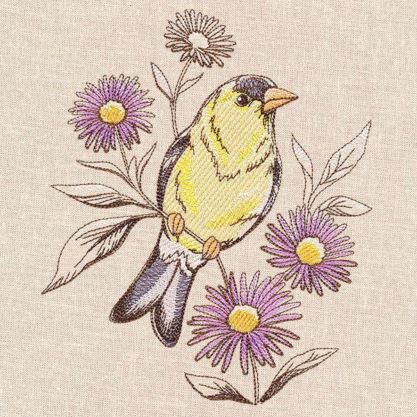 Birds and Blooms - Goldfinch - Image 3
