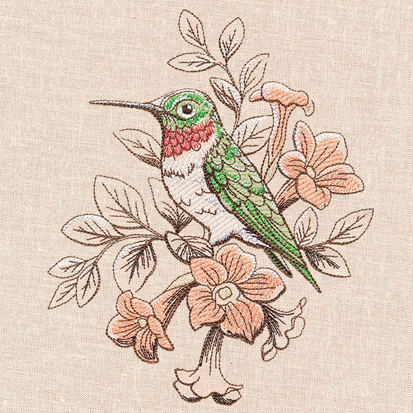 Birds and Blooms - Hummingbird - Image 2