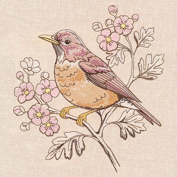 Birds and Blooms - Robin - Image 7