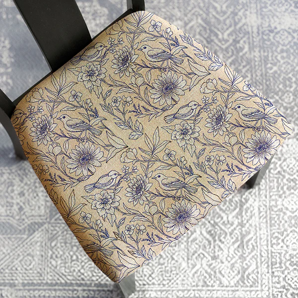 Birds and Blooms Tapestry Square - Image 3