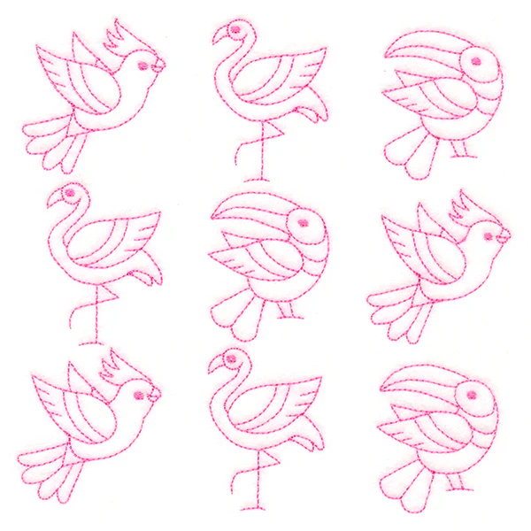 Birds in Paradise Quilting (Double Run) - Image 3