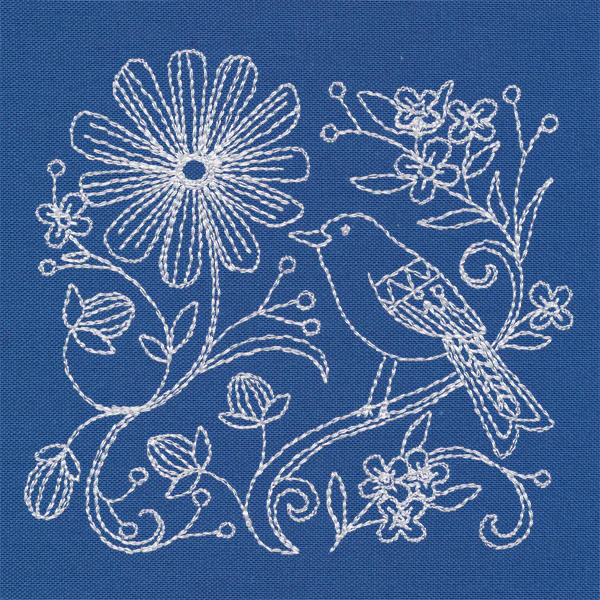 Birds of a Feather 1 (Whitework) - Image 5